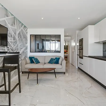 דירה Village Naturiste - Xcape Sea View Luxe אגדה